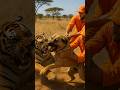 Rescue dog that fight with Tiger