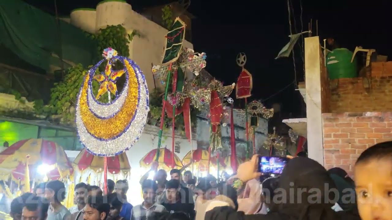 8 Muharram Alam Julus Khairabad. Aesa Mera Hussain.  New Noha 2025 .Zuljanah Julus. 