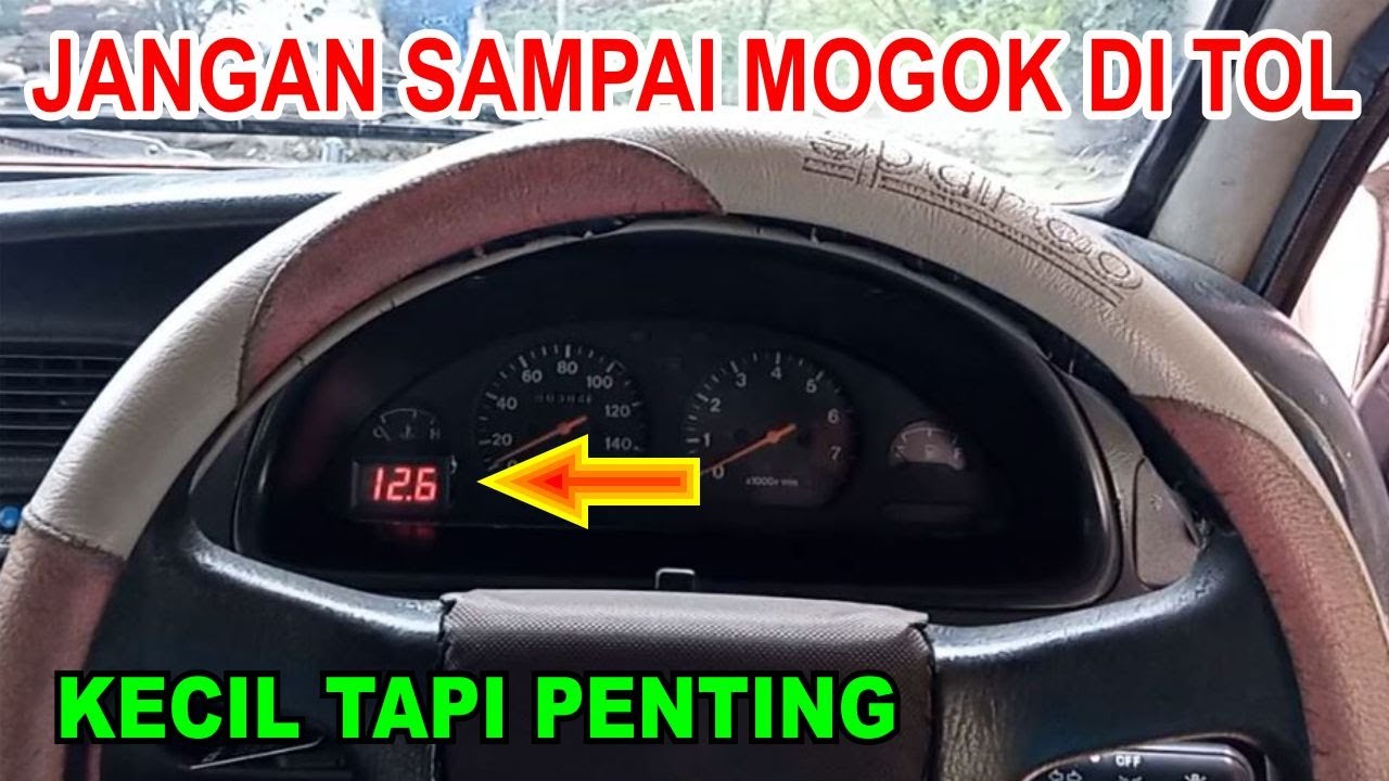Cara Memasang Voltmeter di Dashboard Mobil : Mengatasi Aki Tekor, Sulit