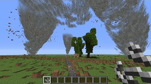 Minecraft Old Tornado mod 1.6.4 showcase