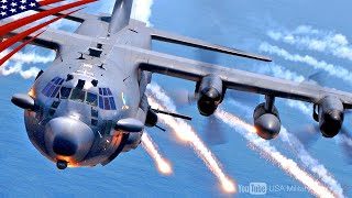 【圧倒的火力】AC-130ガンシップ｢搭載兵器の変遷｣プロトタイプから最新機種まで50年で武装はどう変わったか？