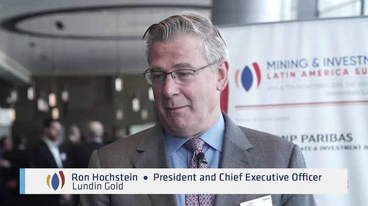 Ron Hochstein, President and CEO, Lundin Gold at t...