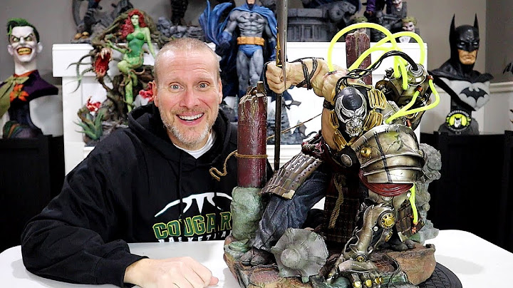 BEST BANE STATUE EVER? Samurai Bane 1/4 Statue Review | XM Studios