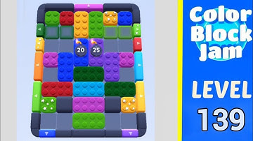 Color Block Jam  Level 139 Walkthrough Solution