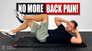 10-Minute Core Workout For Lower Back Pain Relief [NO MORE BACK PAIN!] screenshot 1