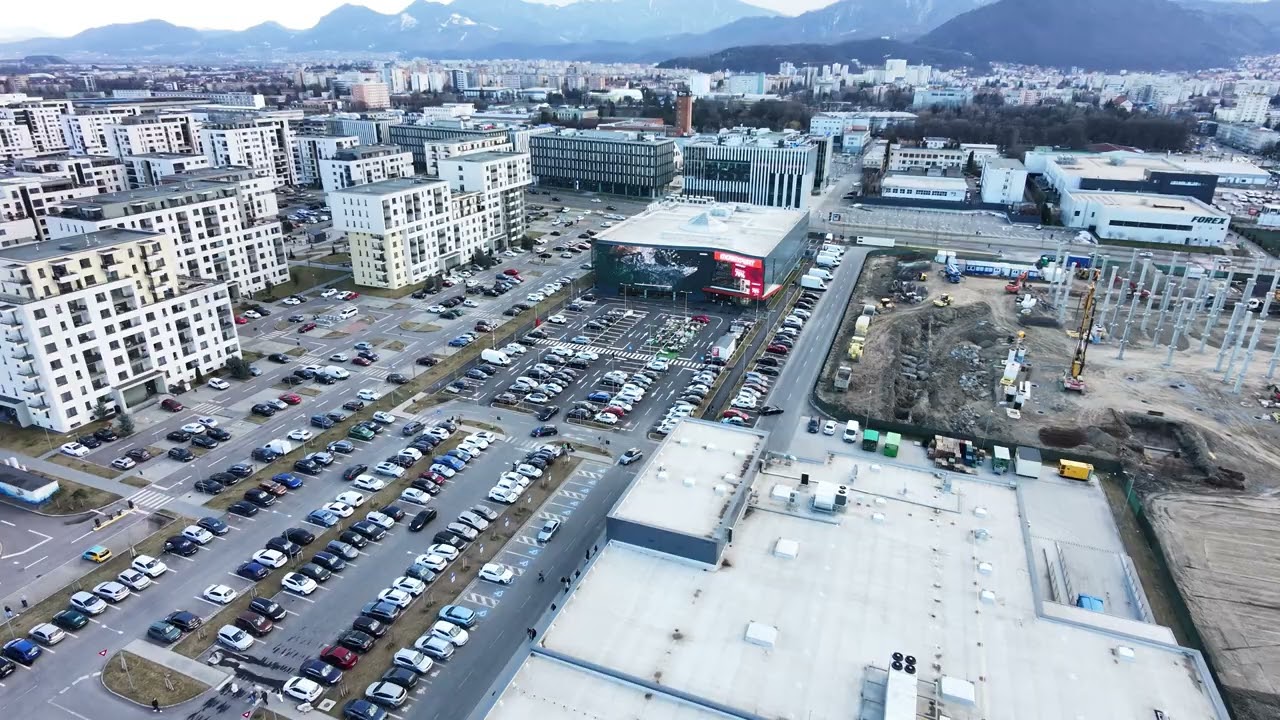 The CORESI neighborhood seen from above.