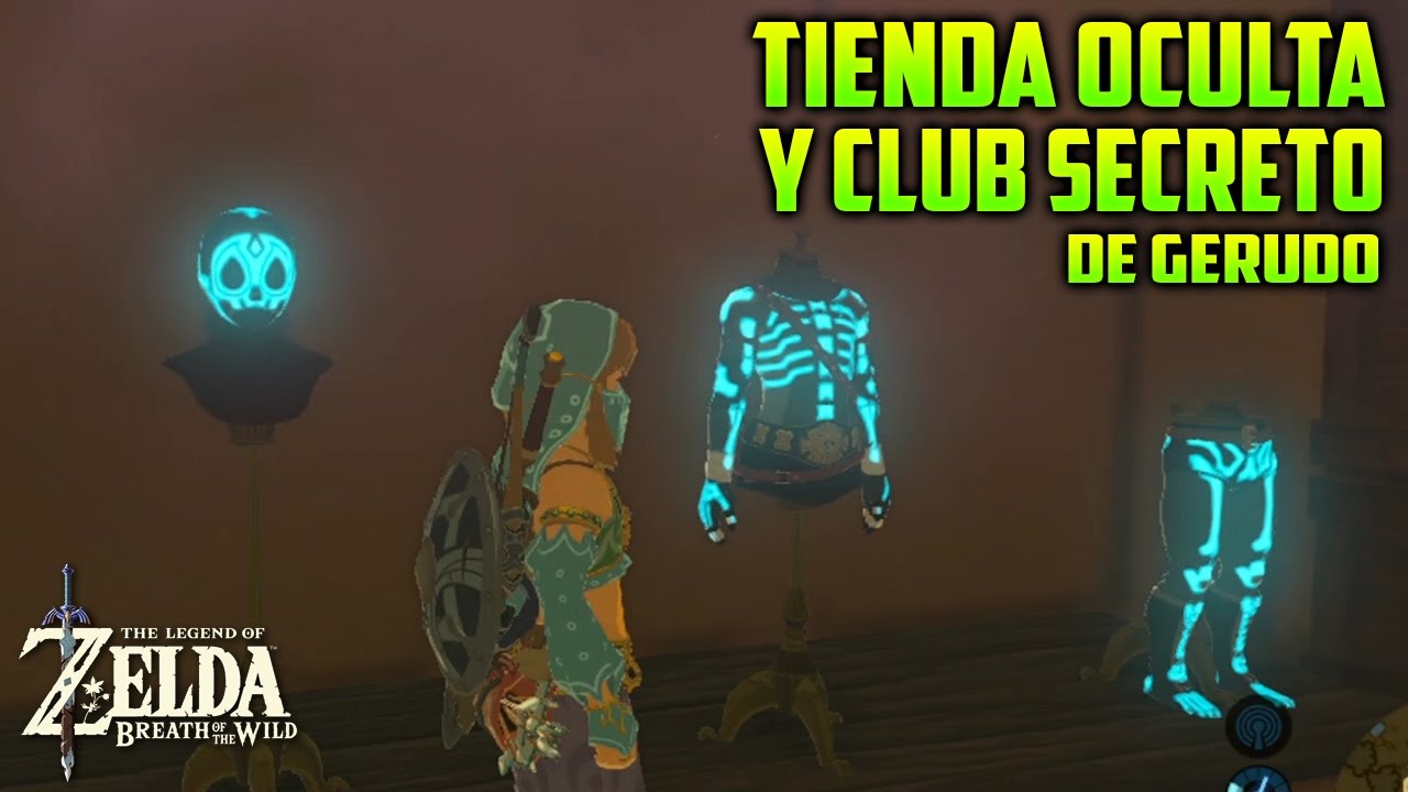 Arriba 41+ imagen zelda breath of the wild club secreto gerudo