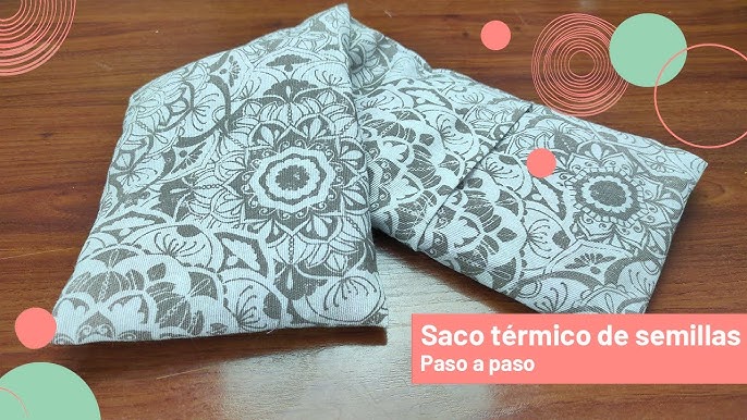 Coser un saco de semillas y plantas aromáticas térmico - para el microondas  - aliviar dolores 