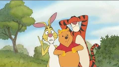 Pooh Tigger Eeyore and Rabbit - BEES!