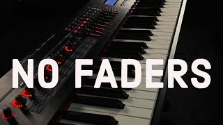 Don’t use faders | Roland RD 2000