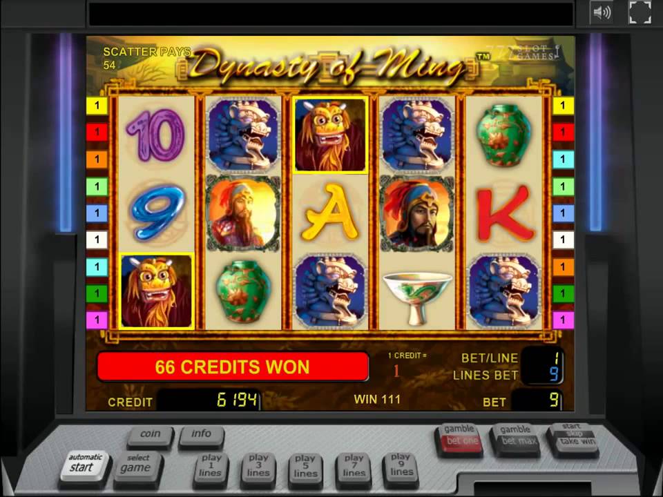 Игровой автомат the ming dynasty игровая зависимость казино