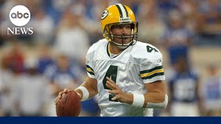 NFL legend Brett Favre reveals Parkinson's diagnosis during Capitol Hill hearing