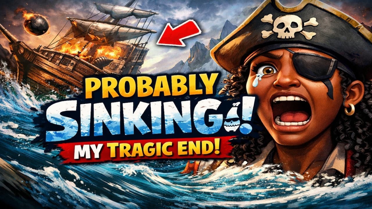 Probably Sinking, was right! My Tragic End | Sea of Thieves Gameplay 😂🏴‍☠️
