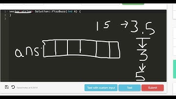 3.2 FIZZBUZZ(Math)-Interviewbit #math#programming