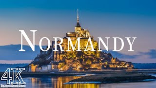 Normandy 4K Nature Scenery & Beautiful Relaxing, Stress Relief Music • Scenic Relaxation Film