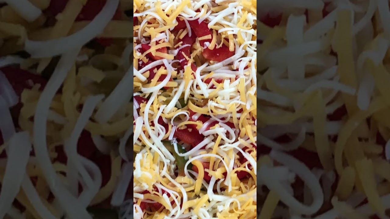 Овощная пицца.