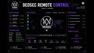 🔥 DEDSEC REMOTE CONTROL — The Ultimate PC Control Panel