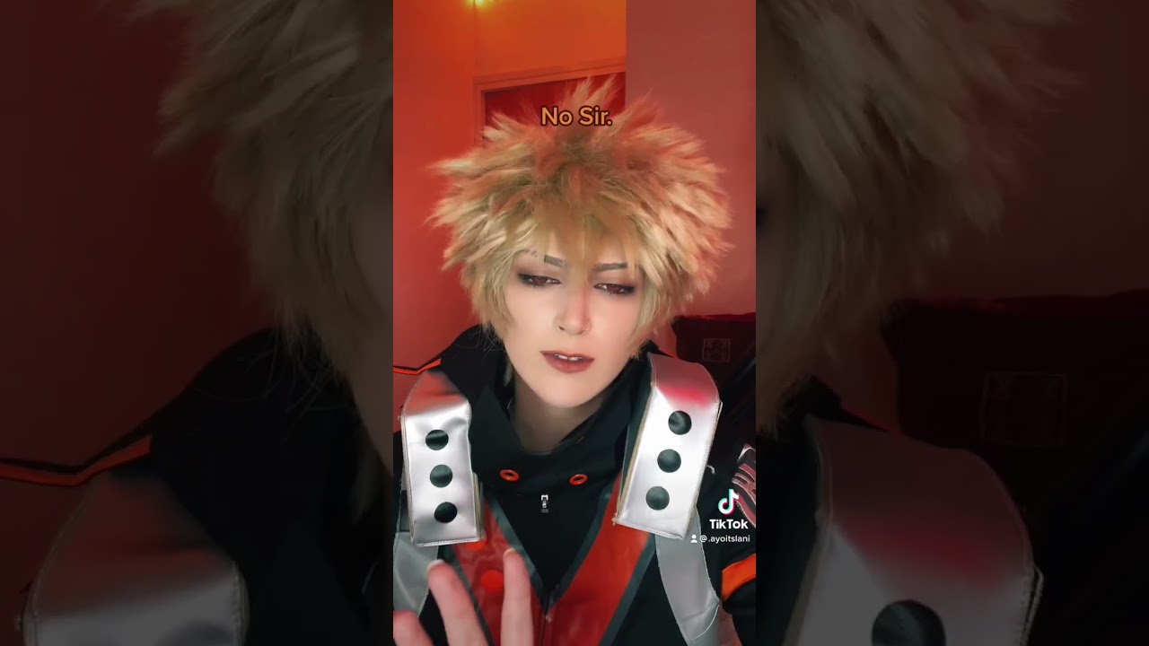 Absolutely not #bakugou #mha #cosplay
