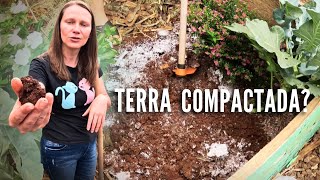 How to Improve Hard and Compacted Earth 🌱 Backyard Vegetable Garden 💚 screenshot 3