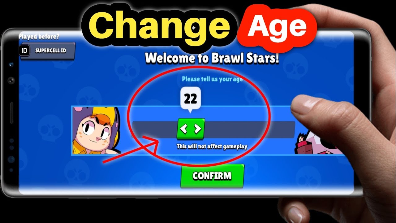 How to Change Age in Brawl Stars - Tutorial 2025