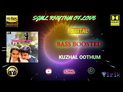 Kuzhal Oothum Kannanukku - Mella Thiranthathu Kathavu - Ilaiyaraaja - Bass Boosted - Hi Res Audio