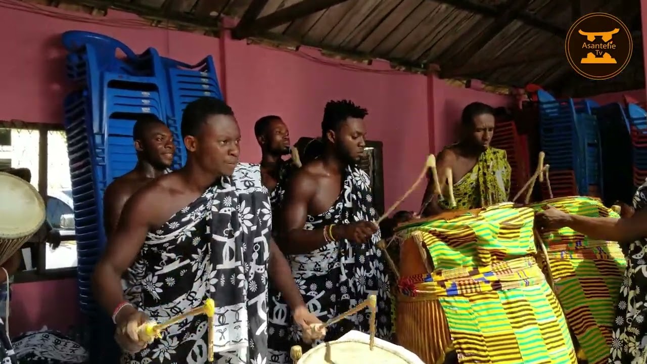 Historical Moment The Asante Talking Drums The 4th Akwesidae Of The