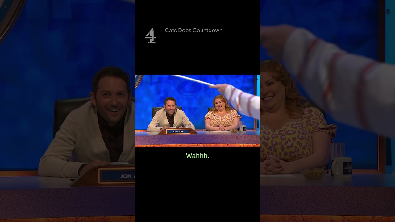 Sam Campbell's wild egg performance #CatsDoesCountdown
