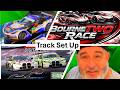 Setting Up My Track and a Sneaky Unboxing @BourneTwoRace #carrera #slotcars #unboxing #scalextric