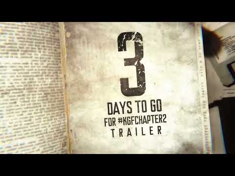 3 Days to go for KGF Chapter 2 TrailerTYash | Prashanth Neel | Ravi Basrur |Hombale Films