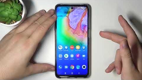 TCL 20 5G Fingerprint Sensor Test