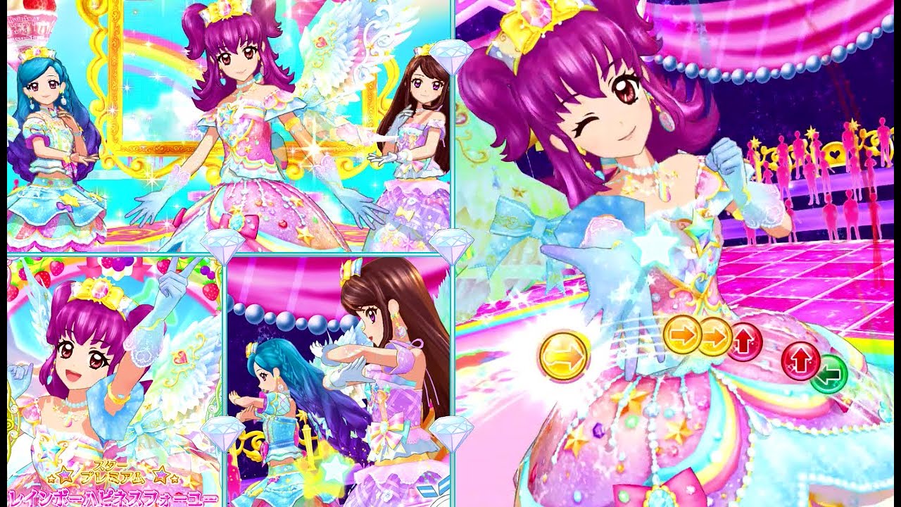 アイカツオンパレード！三ノ輪ヒカリ&蘭&そらでMUSIC of DREAM