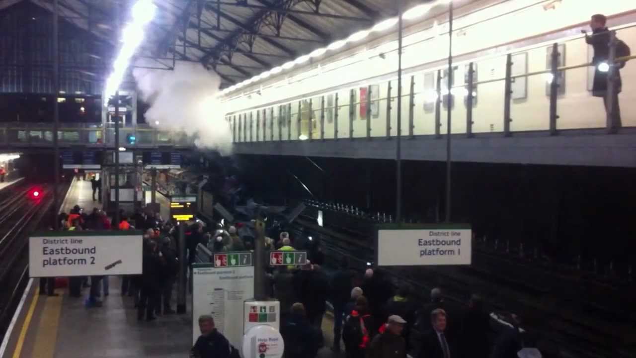 Metropolitan Railway Steam Loco No. 1 at Earls Court