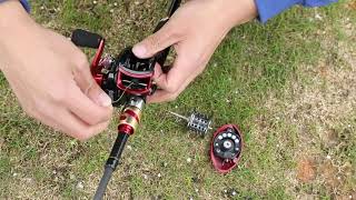 Sougayilang Lure Fishing Portable Ultralight Carbon EVA Handle Spinning Casting