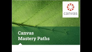 Canvas Mastery Paths