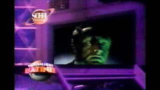 Sci-Fi Channel Moonlight Matinee return to film breaks for "The Man who cheat Death"...stay with it!