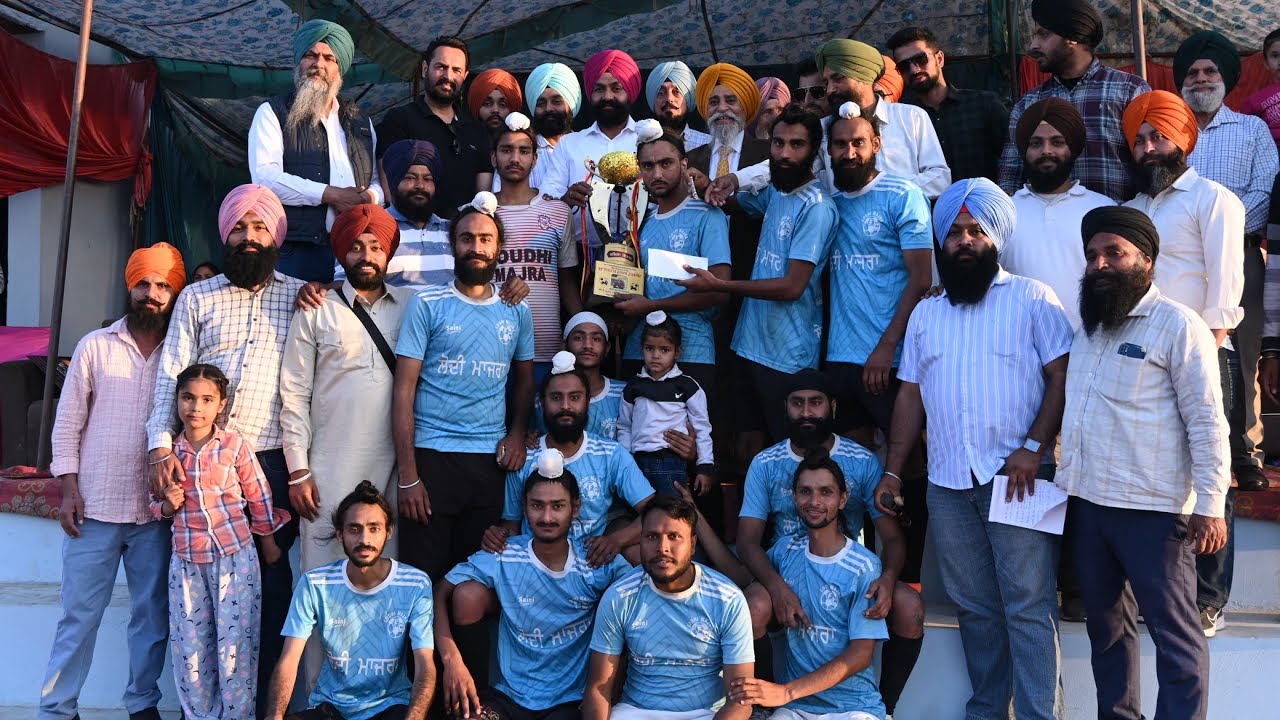 Bheora Football Tournament Win Lodhi Majra 