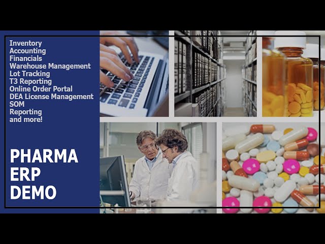 Pharma ERP for Wholesale & Distribution [2020 DEMO]