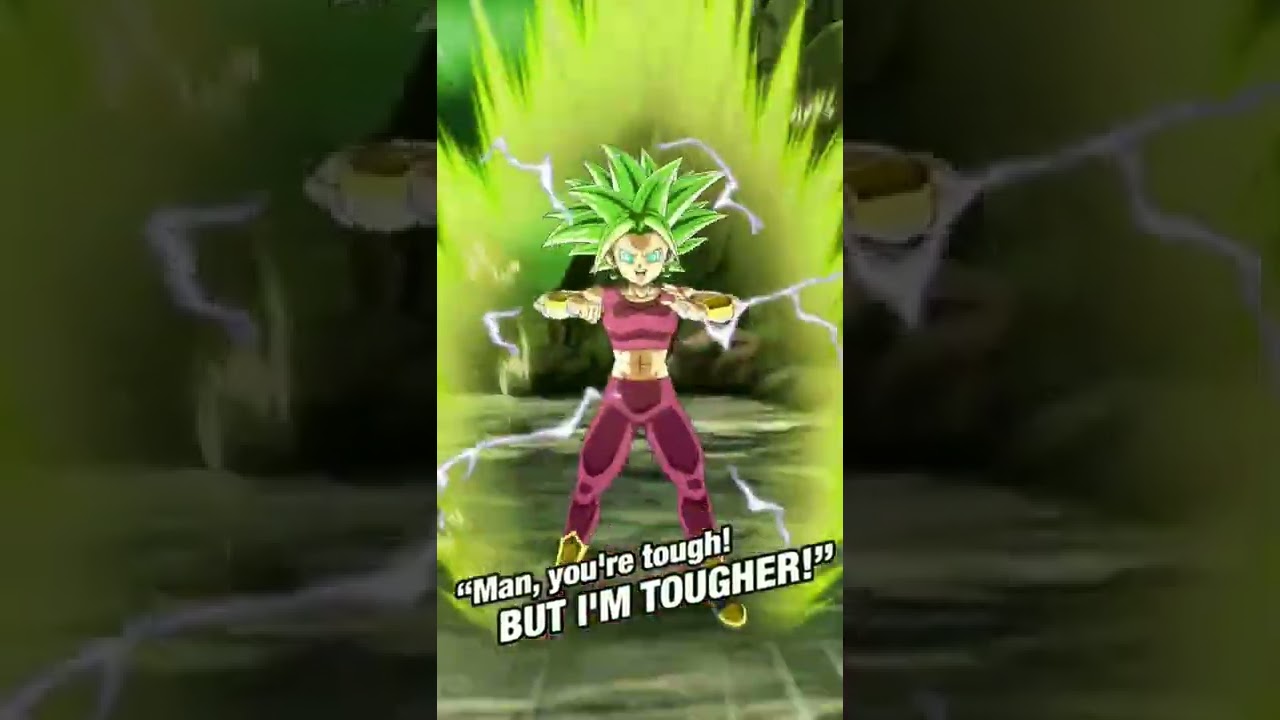 STR Kefla's Active Skill with TEQ Kale & Caulifla's OST [Dokkan] #shorts