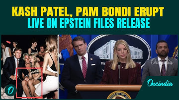 FULL VIDEO: Kash Patel, Pam Bondi ERUPT As Epstein Files RELEASED! EXPLODE Over Trump Bikini Scandal