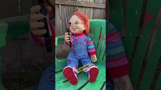 Chucky Animated Talking Doll  Spirit Halloween 2022 shorts