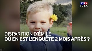 Disparition d'Émile : où en est l'enquête deux mois après ?