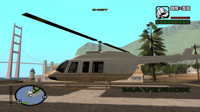 GTA San Andreas - como pegar (e salvar) helicóptero Raindance no início do  jogo 