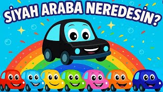 Siyah Araba Neredesin? | Renkler Şarkısı | Çocuk Şarkıları | Poki Çizgi Film