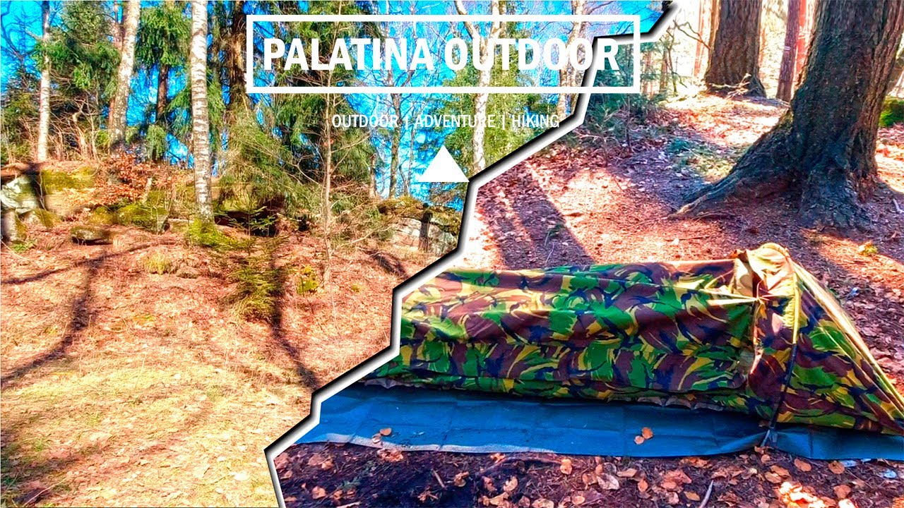 WW2 Bunker - Hohe Derst - Pfälzerwald - Biwak im NL Bivy