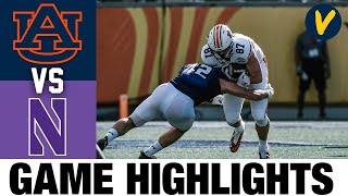 Auburn vs #14 Northwestern Highlights | 2021 Citrus Highlights| College Football Highlights