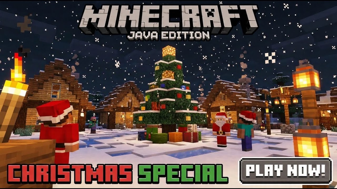 🔥christmas build in minecraft 🔥| java |#minecraft #livestreaming # ...