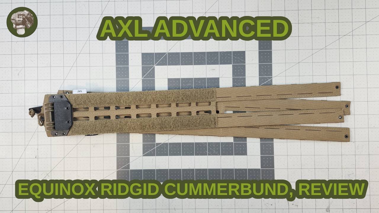 AXL Advanced Equinox Cummerbund, review - YouTube