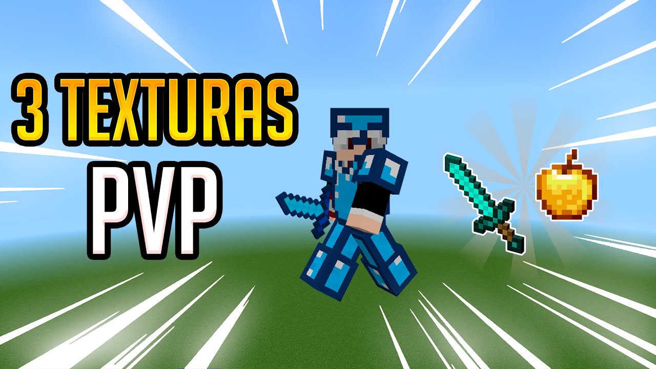 3 TEXTURAS BOAS PARA PVP | MINECRAFT BEDROCK 1.20 - YouTube