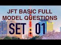 Jft basic complete model question with listening set 1  ssw japan nepal skilltest jepang