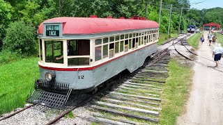 Transit fans keep history rolling at the Northern Ohio Railway Museum
